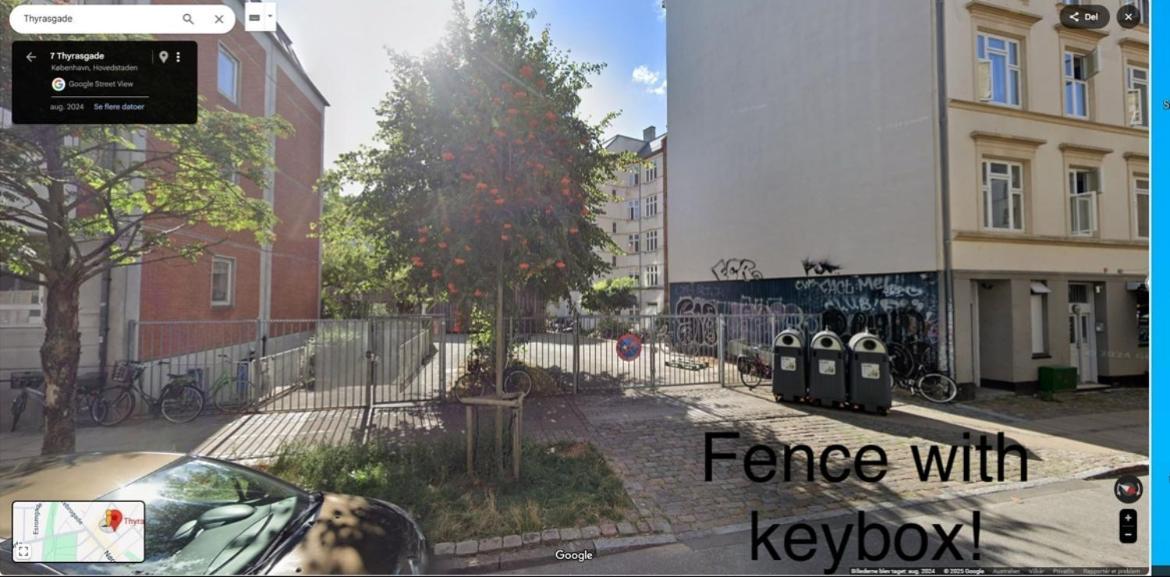 Central Copenhagen Apt With Balcony, Free Parking W Elevator Bagian luar foto